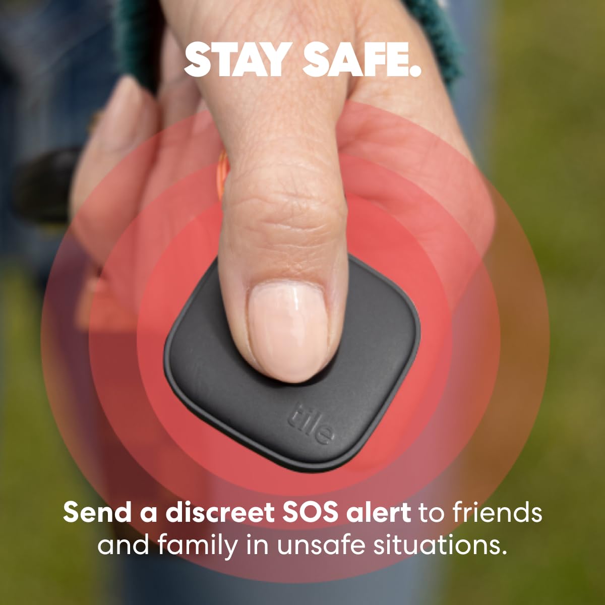 4-pack Bluetooth Tracker and Item Locator for Keys, Bags and More.