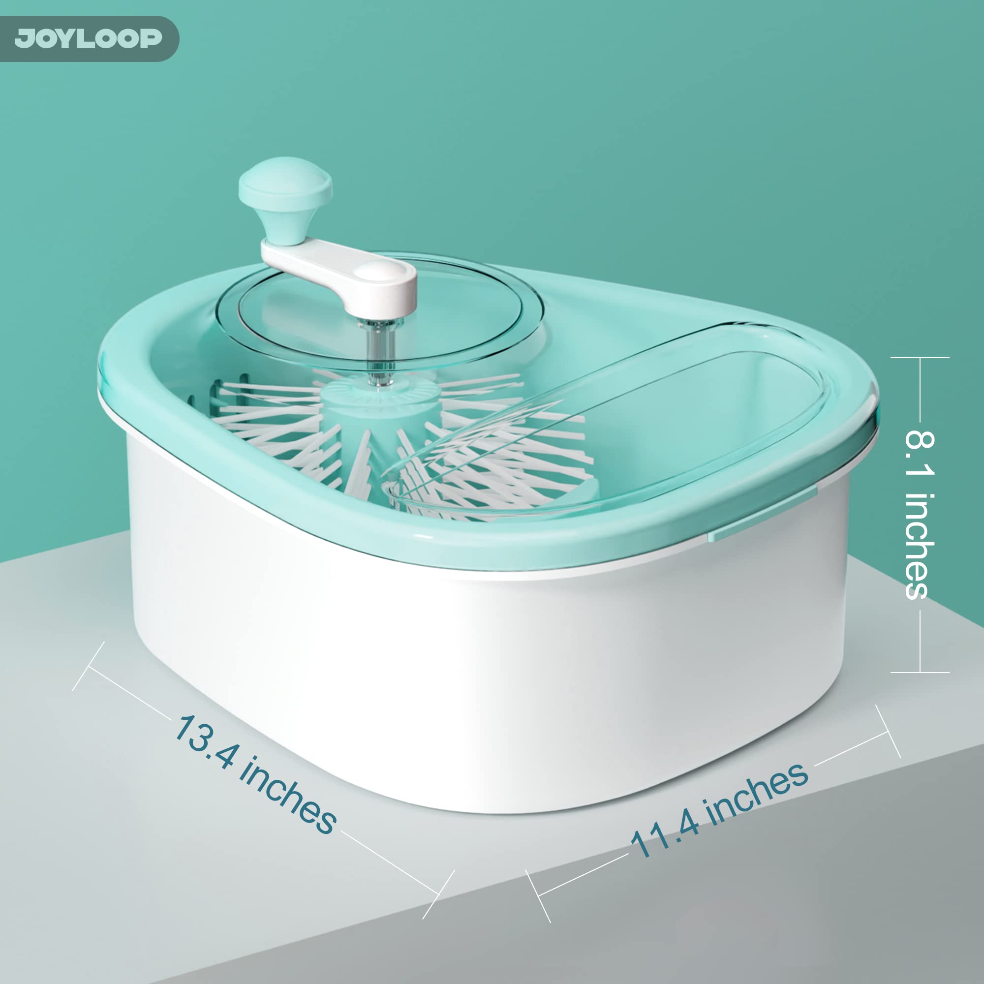 Hand Crank Spinning Fruit Washer