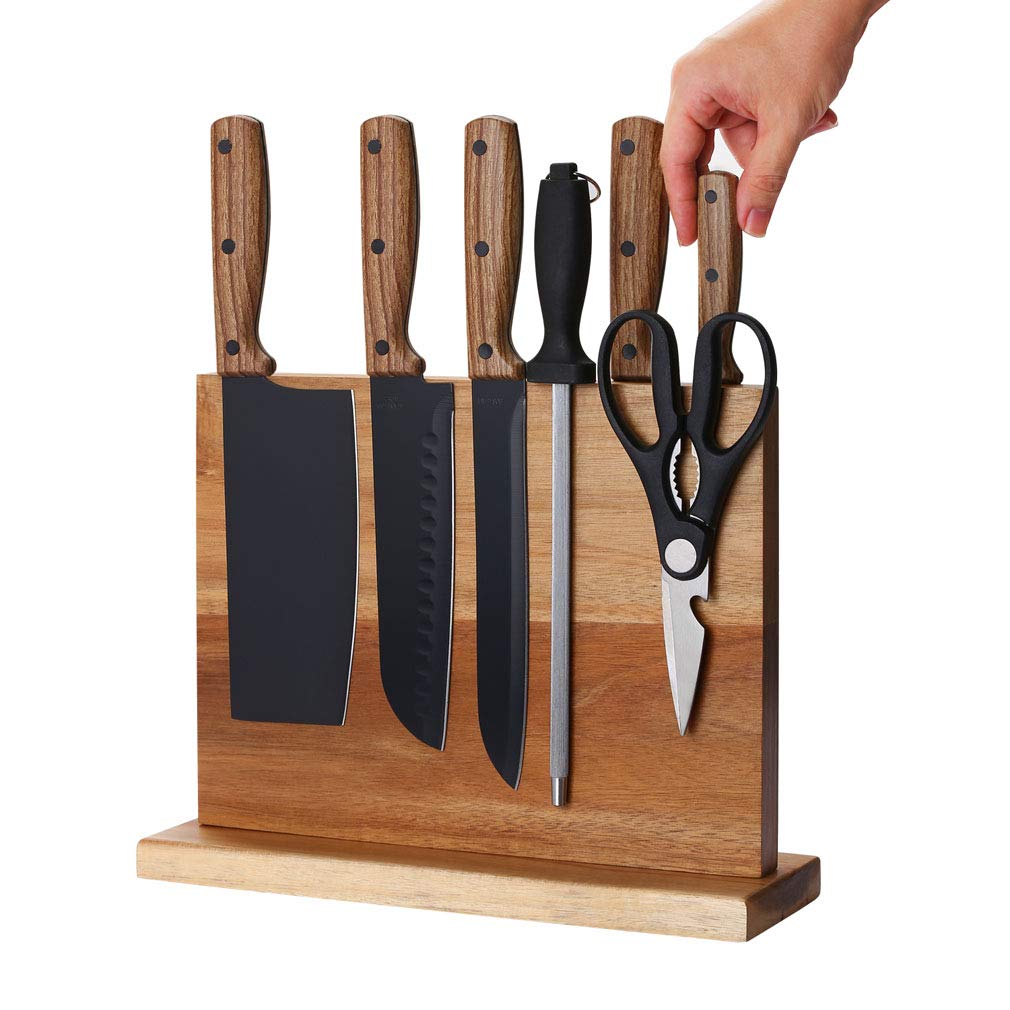Stylish Magnetic Knife Block Holder Rack Stand