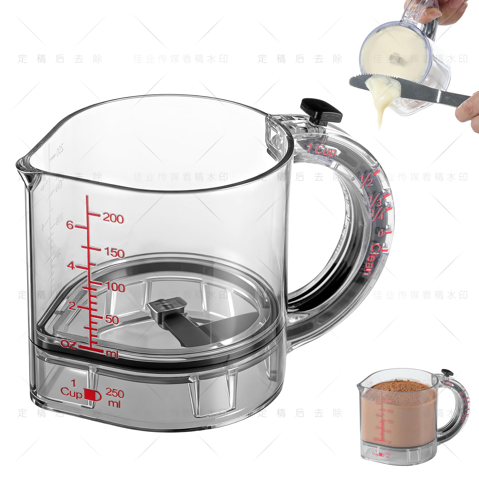 4-in-1 Adjustable Measuring Cup