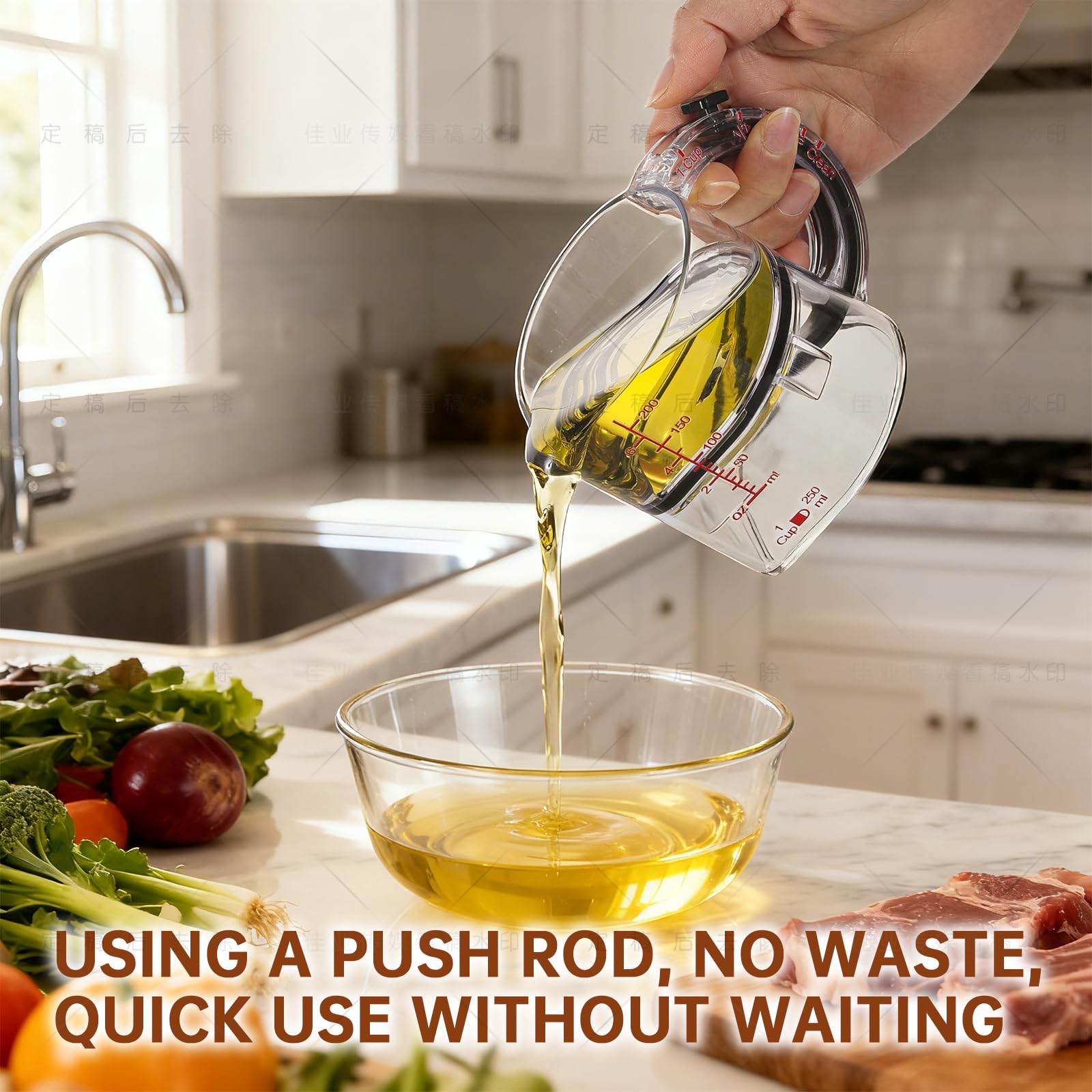 4-in-1 Adjustable Measuring Cup