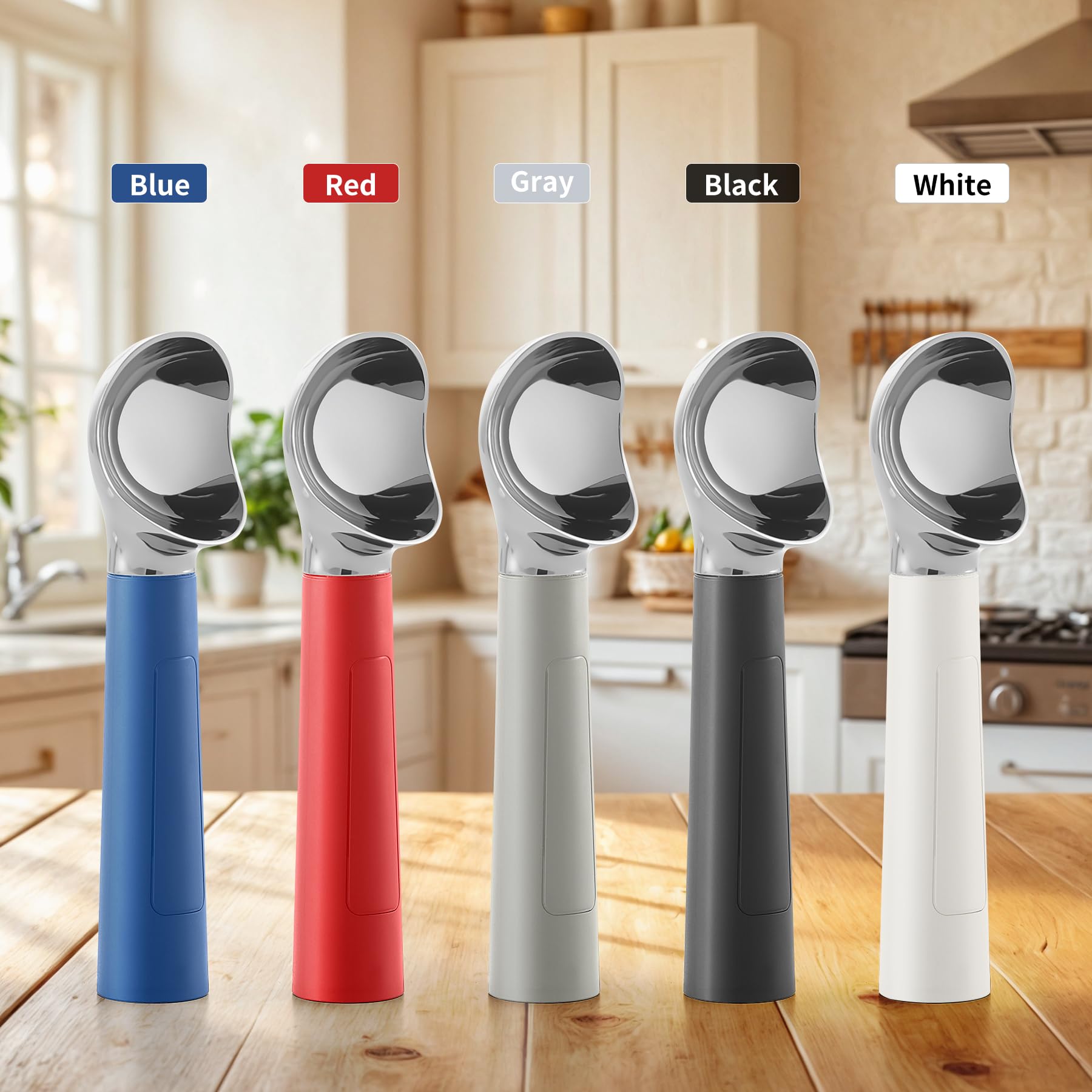 Heated Rechargeable Ice Cream Scooper