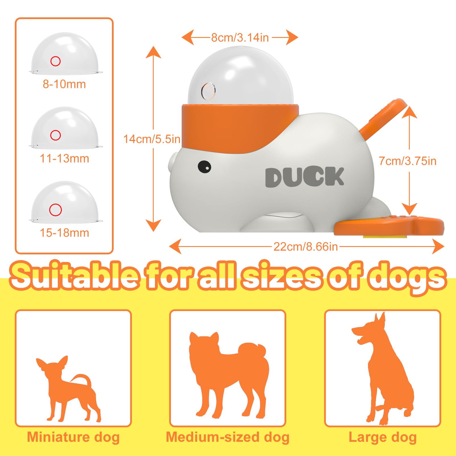 Interactive Slow Feeding Dog Puzzle Treat Dispenser