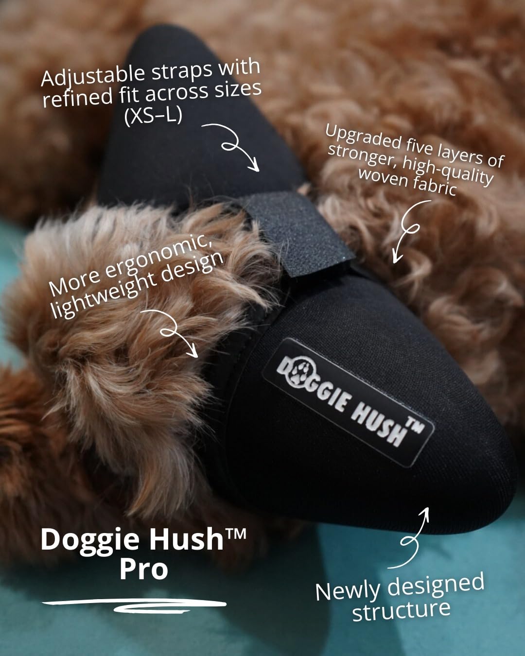 Advanced noise canceling ear protection for anxious Dogs