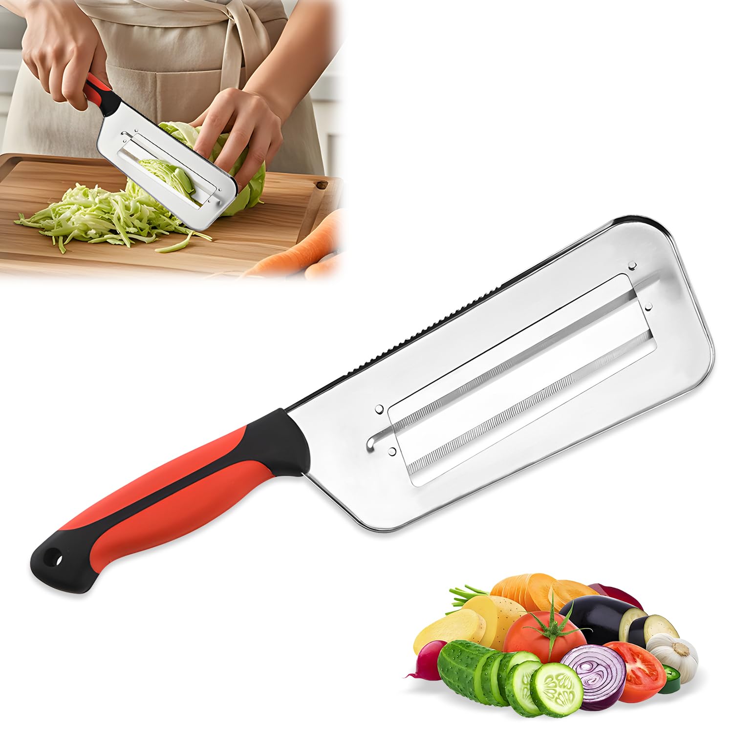 Multifunctional Vegetable Knife Cutter and Shredder