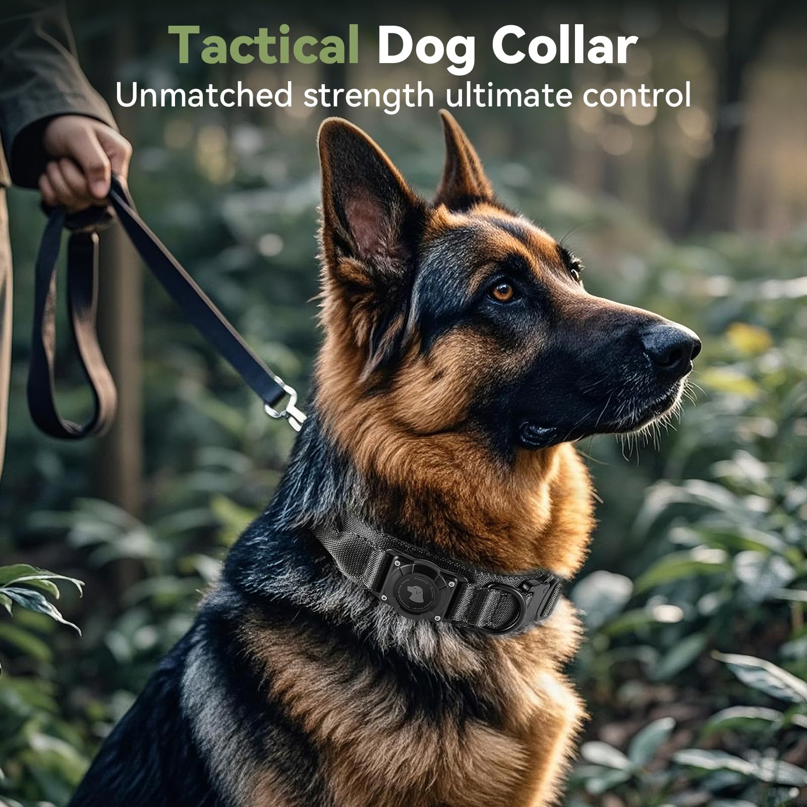 Waterproof Tactical AirTag Dog Collar