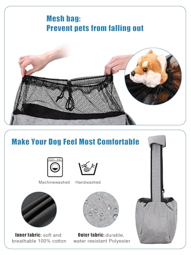 Pet Sling Carrier, Fits 15 to 25lb friends