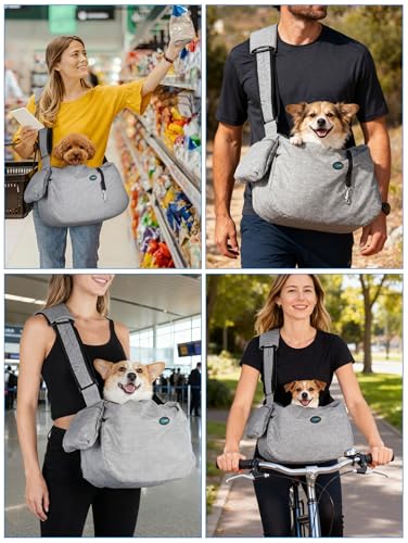 Pet Sling Carrier, Fits 15 to 25lb friends