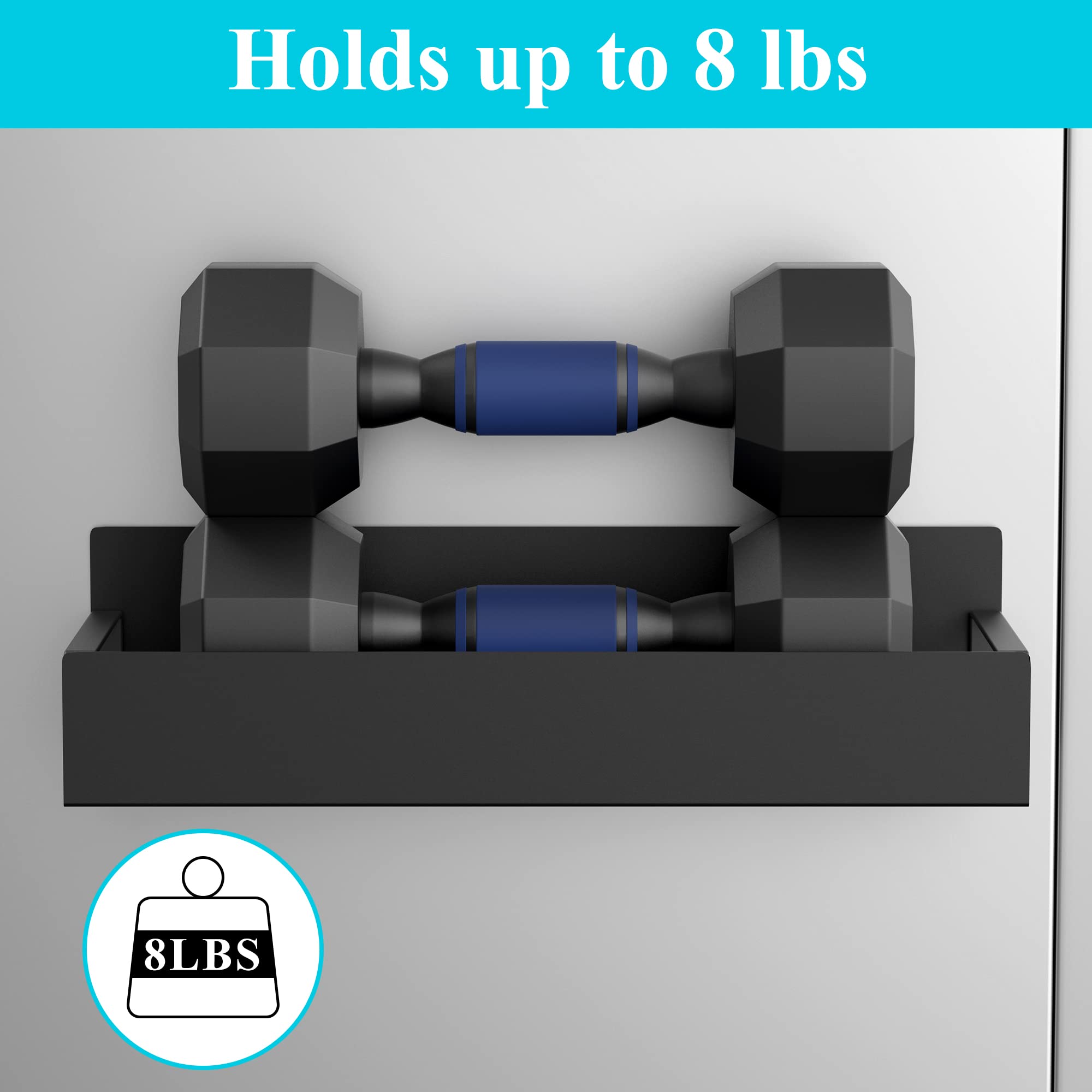 Magnetic Metal 4 Pack Spice Storage Rack Organizer for Refrigerator and Oven