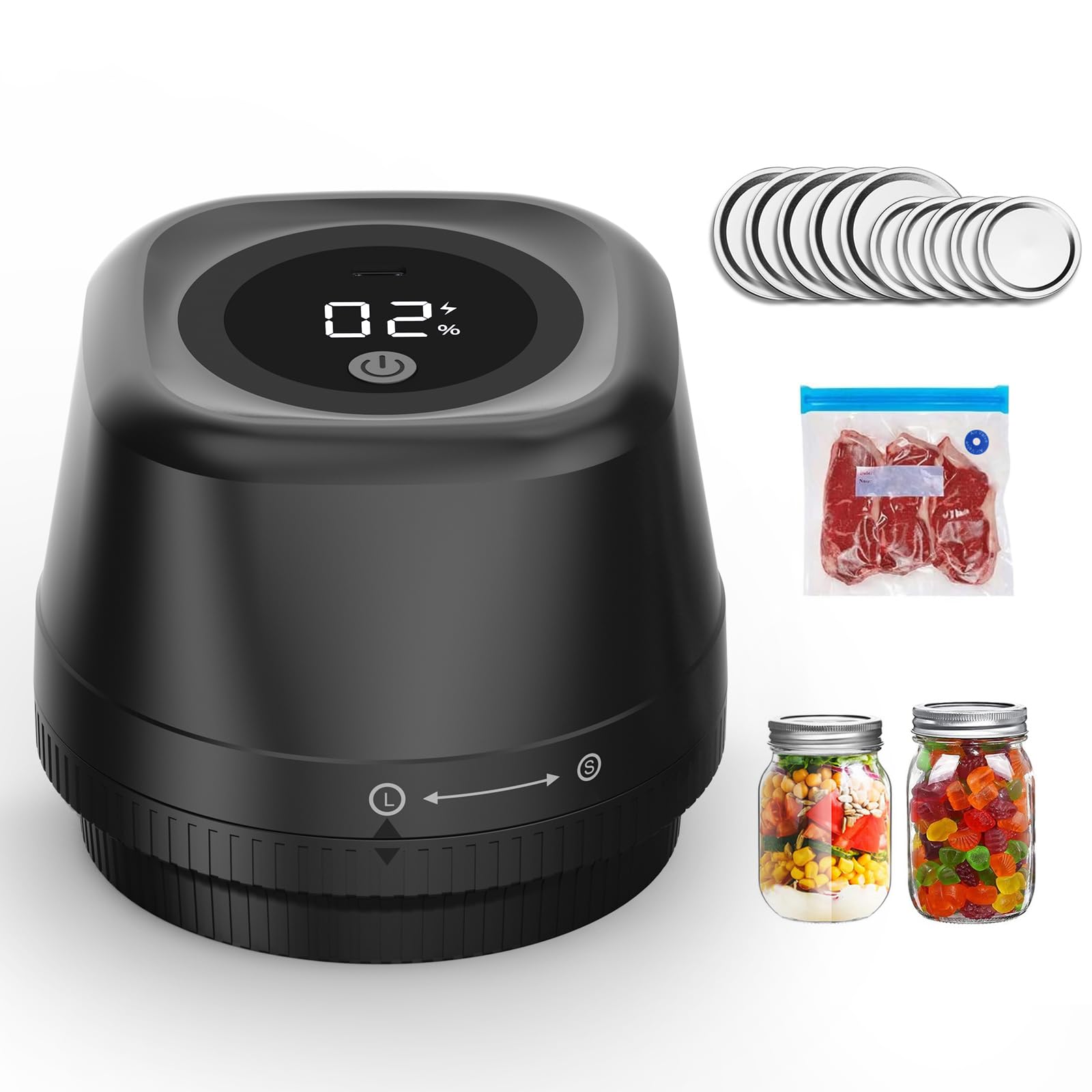 3-1 Electric Mason Jar and Vacuum Bag Sealer