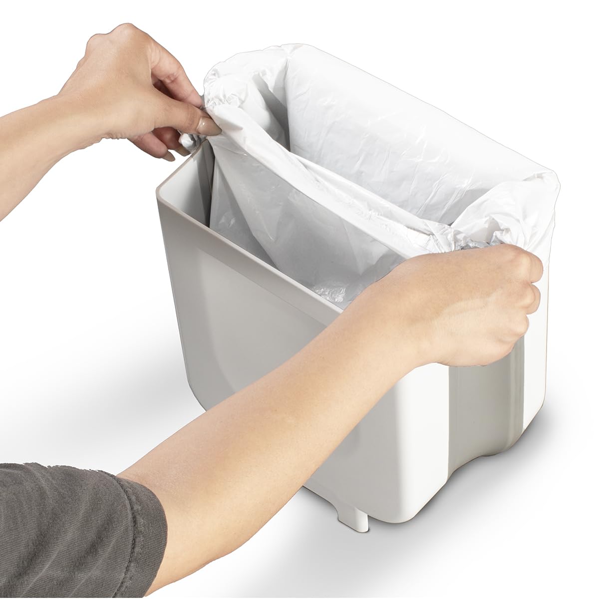 Compact Space -Saving Collapsible Waste Bin