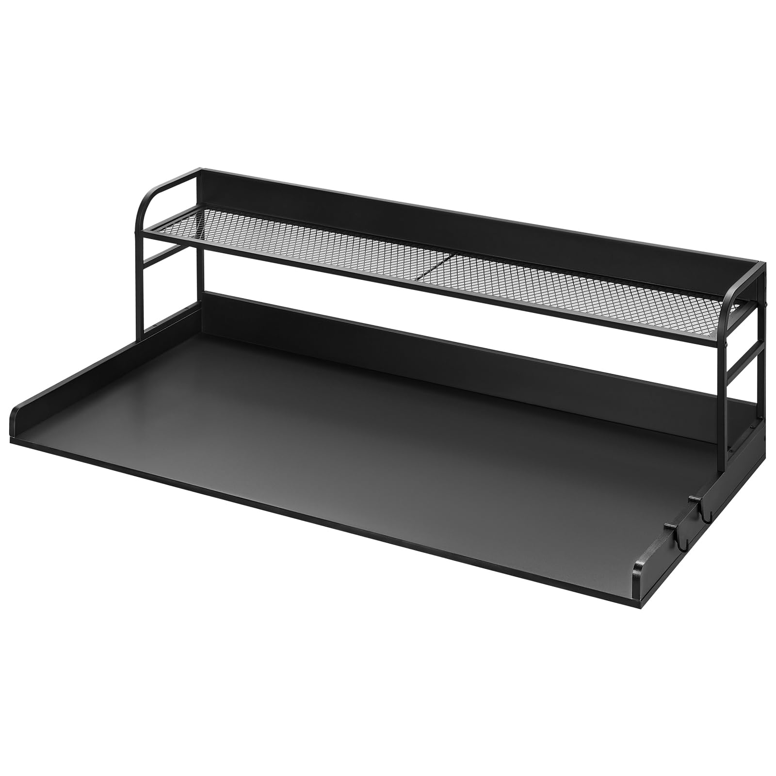 Washer Dryer Countertop with 2-Tier Shelf and Organizer