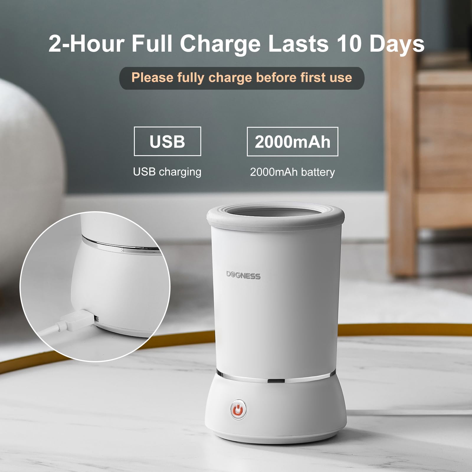 Automatic Dog Paw Cleaner for Small to Medium Dogs