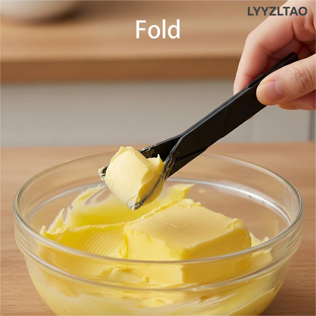 Flat 3-in-1 Folding Adjustable Measuring Spoon Set