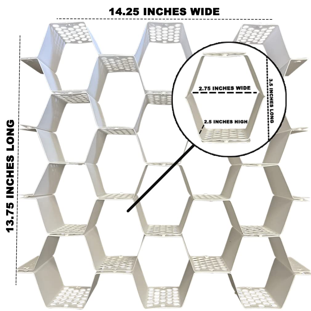 Honeycomb Drawer Organizer - Set of 4