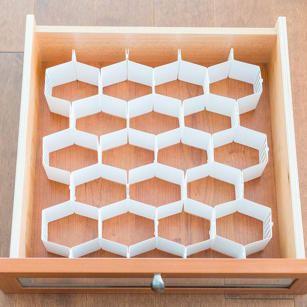 Honeycomb Drawer Organizer - Set of 4