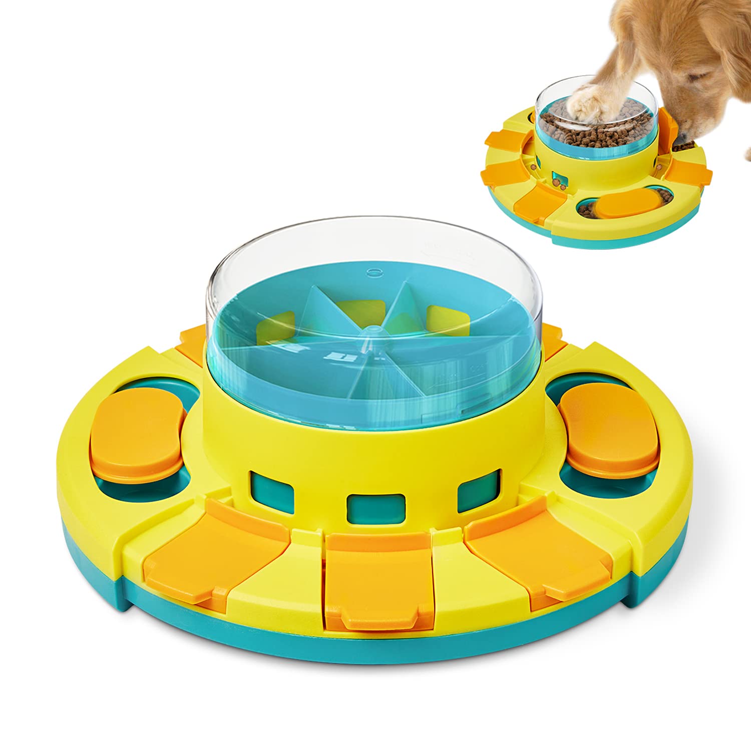 Dog Puzzle Toy 2 Level Slow Feeder / Dispenser