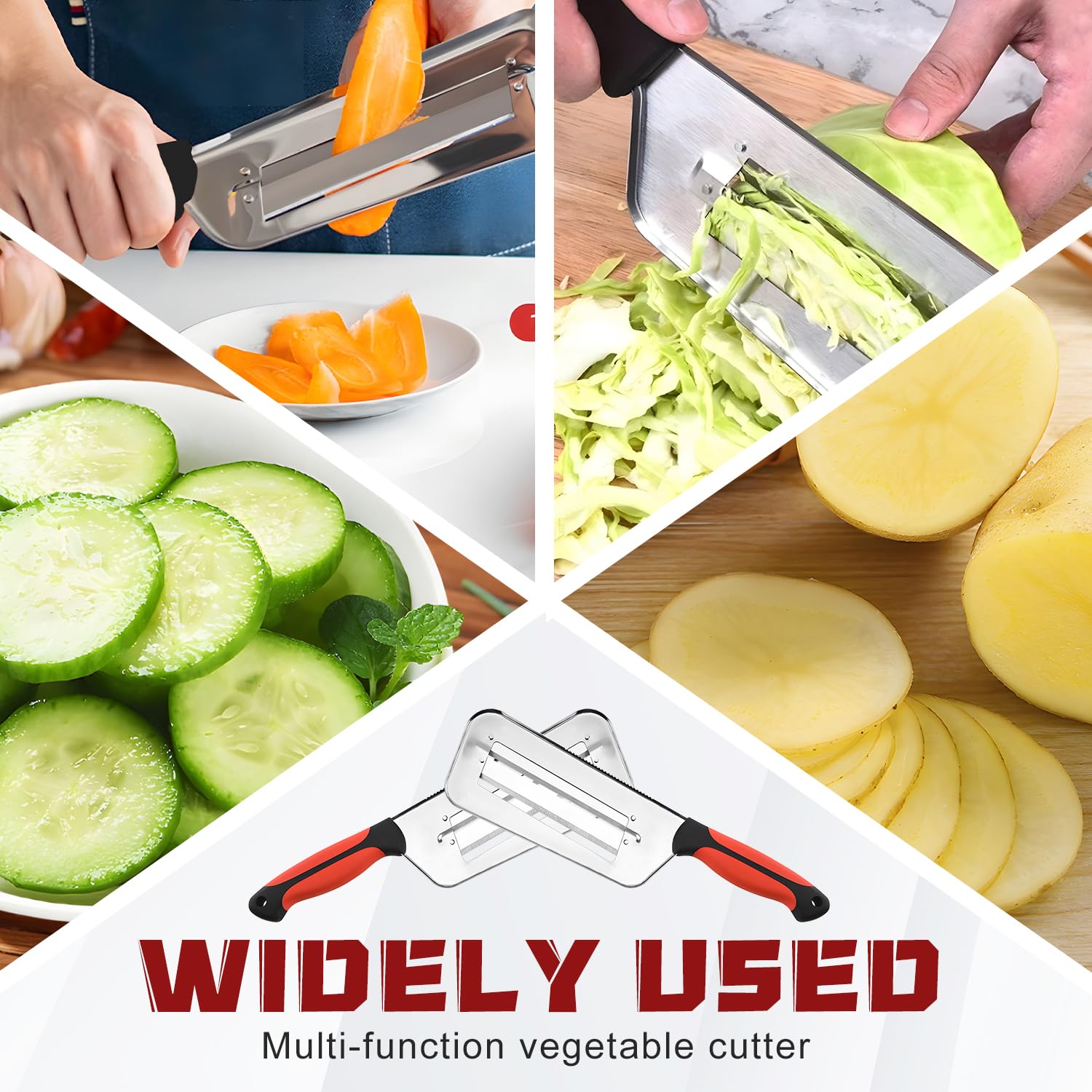 Multifunctional Vegetable Knife Cutter and Shredder