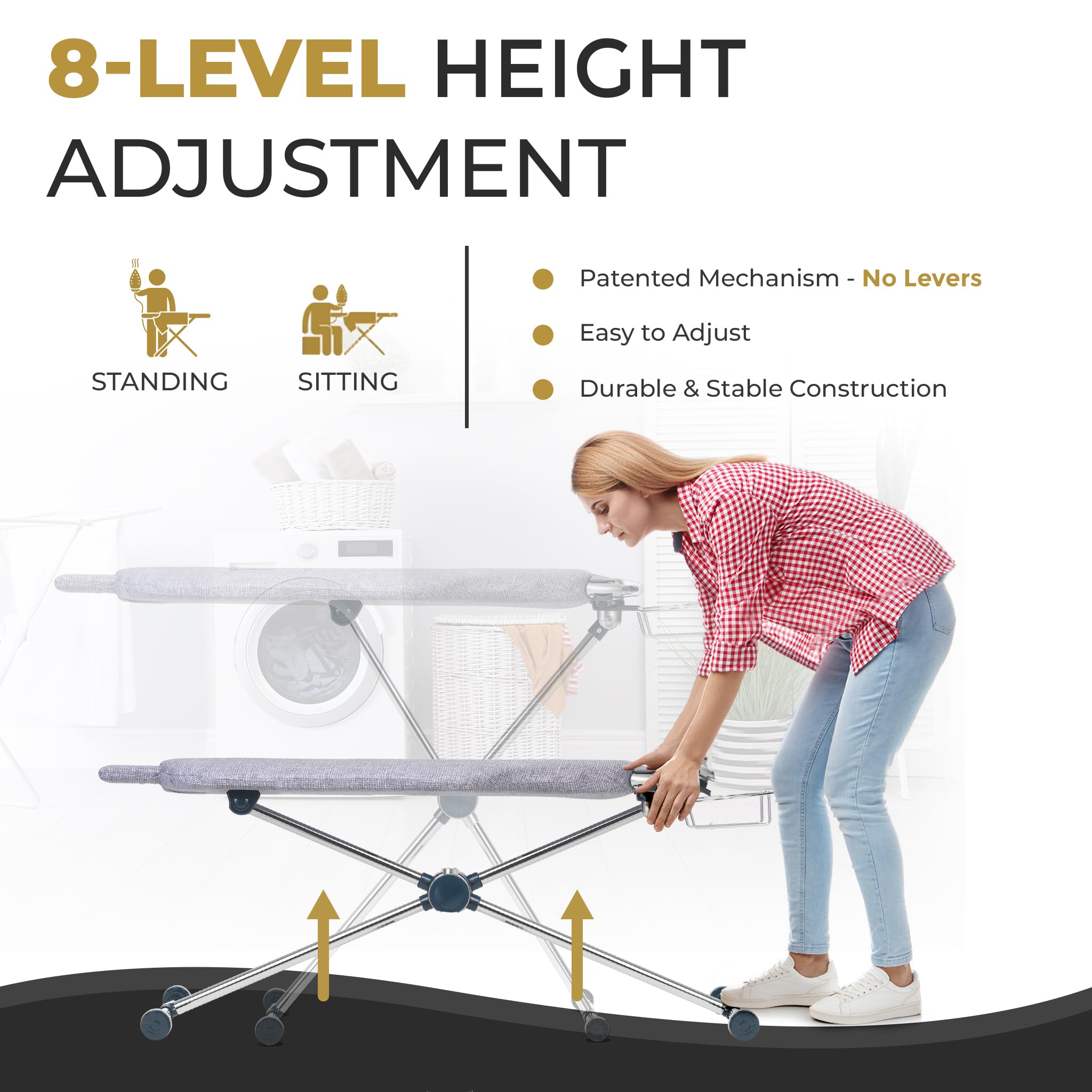 Dazzl 360° Dual-Sided Iron Board