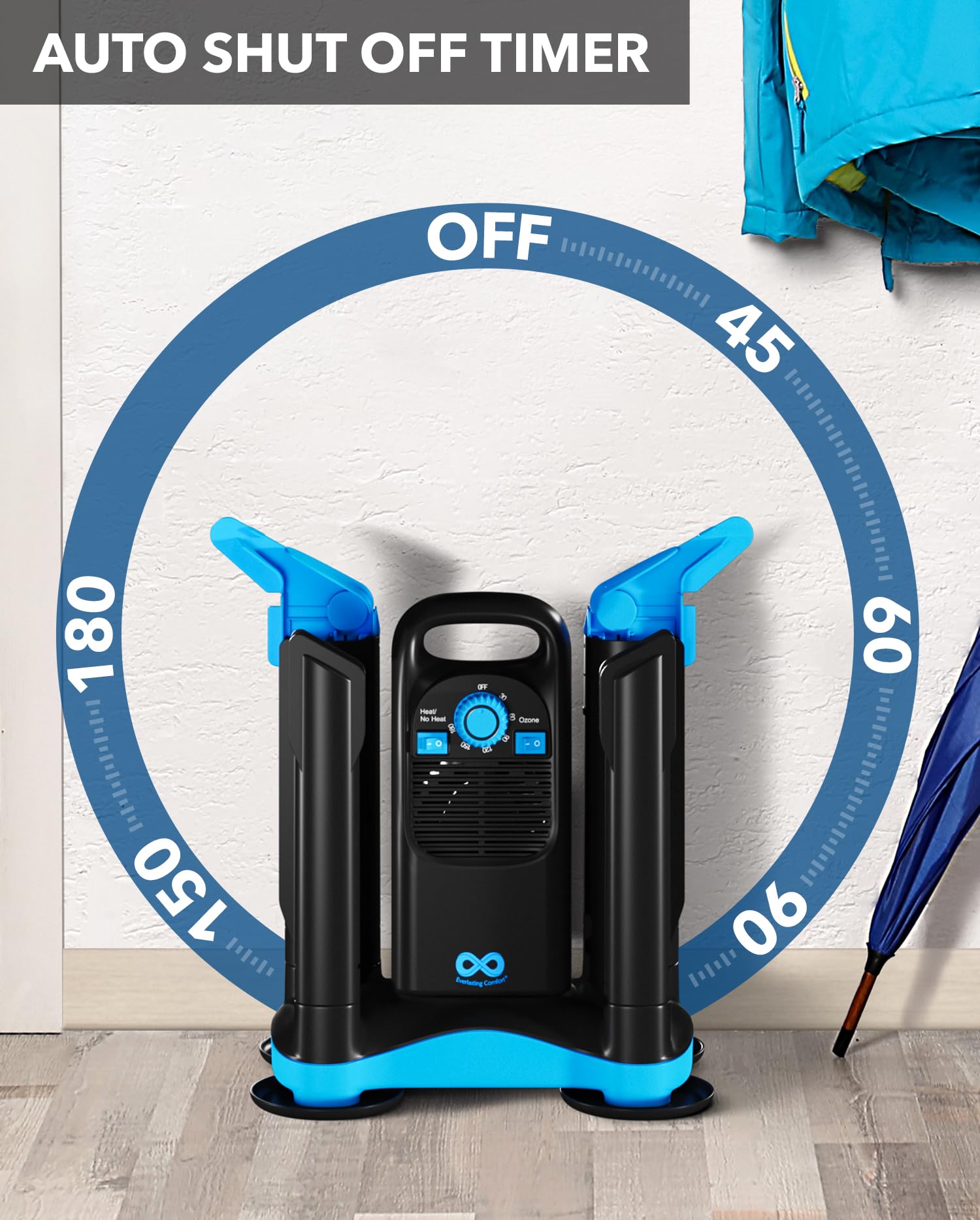 Boot Dryer with Ozone Deodorizer