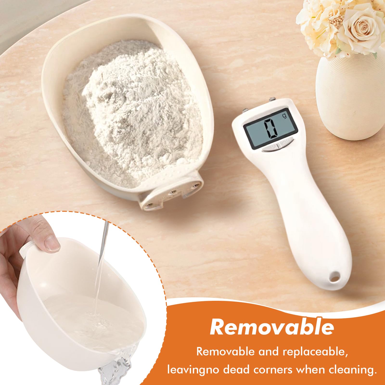 2pc Digital Measuring Spoon Scooper