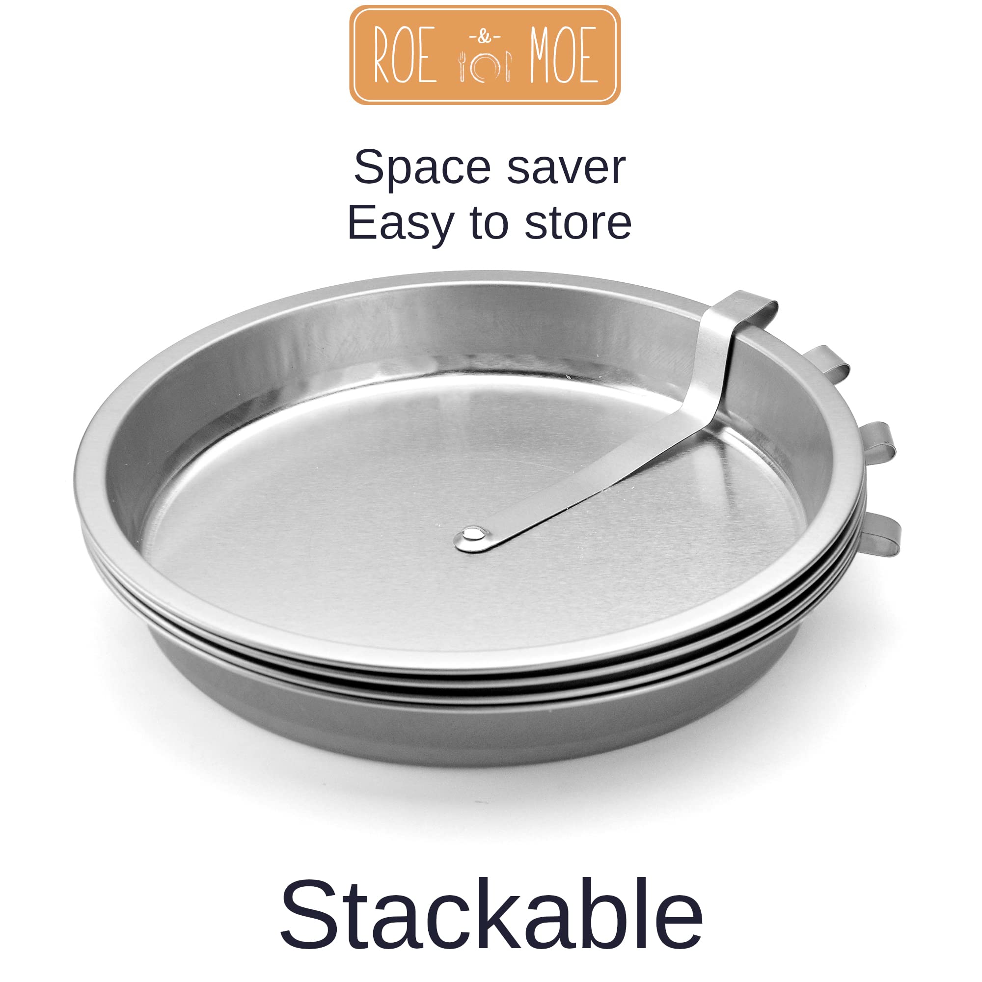 9" Easy Out Quick Release Cake Pan - Set of 4