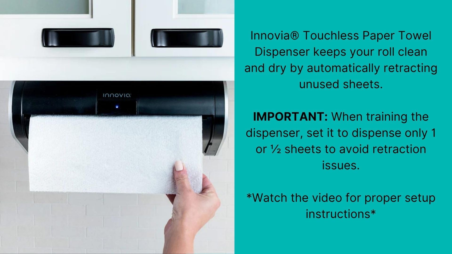 Innovia Automatic Touchless Paper Towel Dispenser.