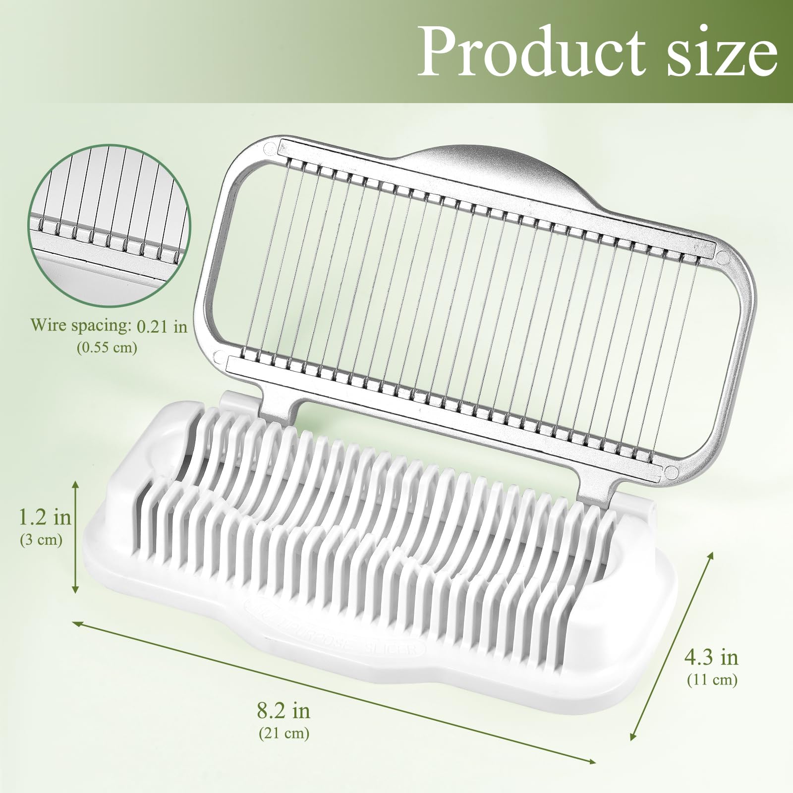 Super Efficient - Egg, Fruit, and Butter Slicer