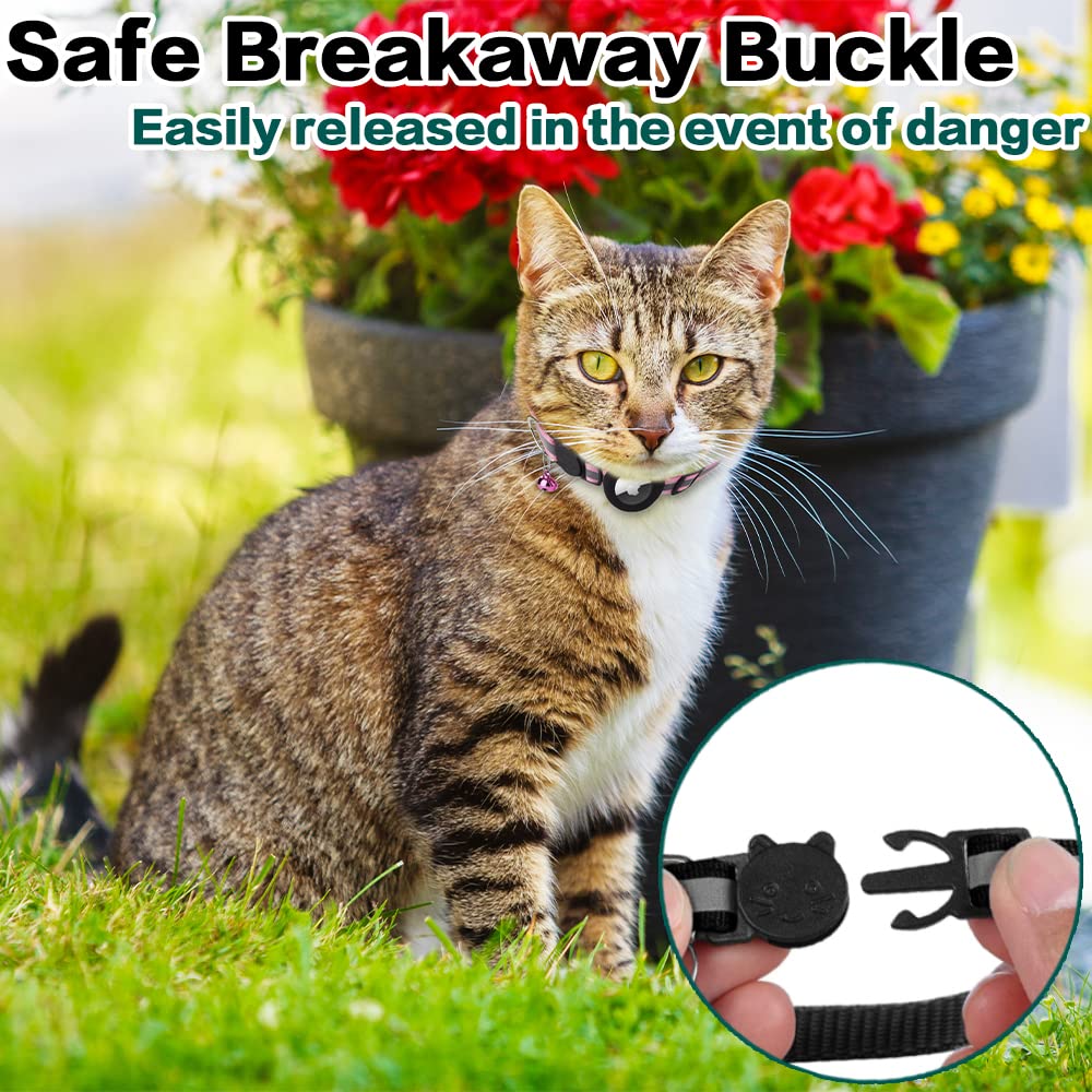 Reflective  Air-tag Cat Collar