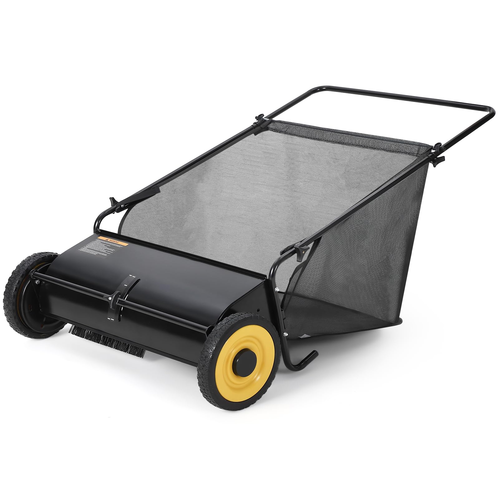26-Inch Push Lawn Leaf Sweeper Collector