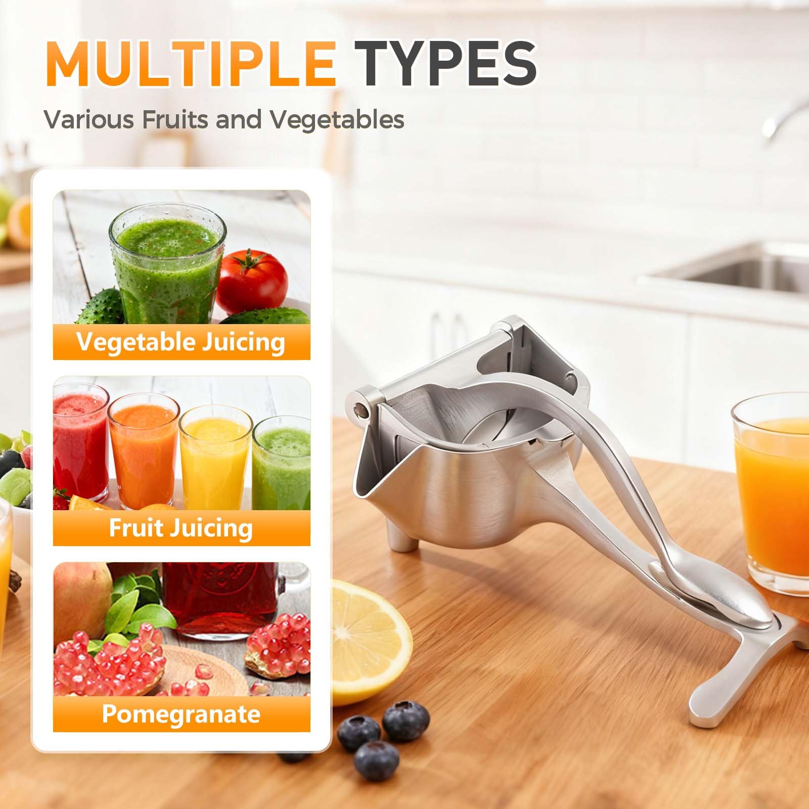 Fresh Fruit Hand Squeeze Juice Extractor