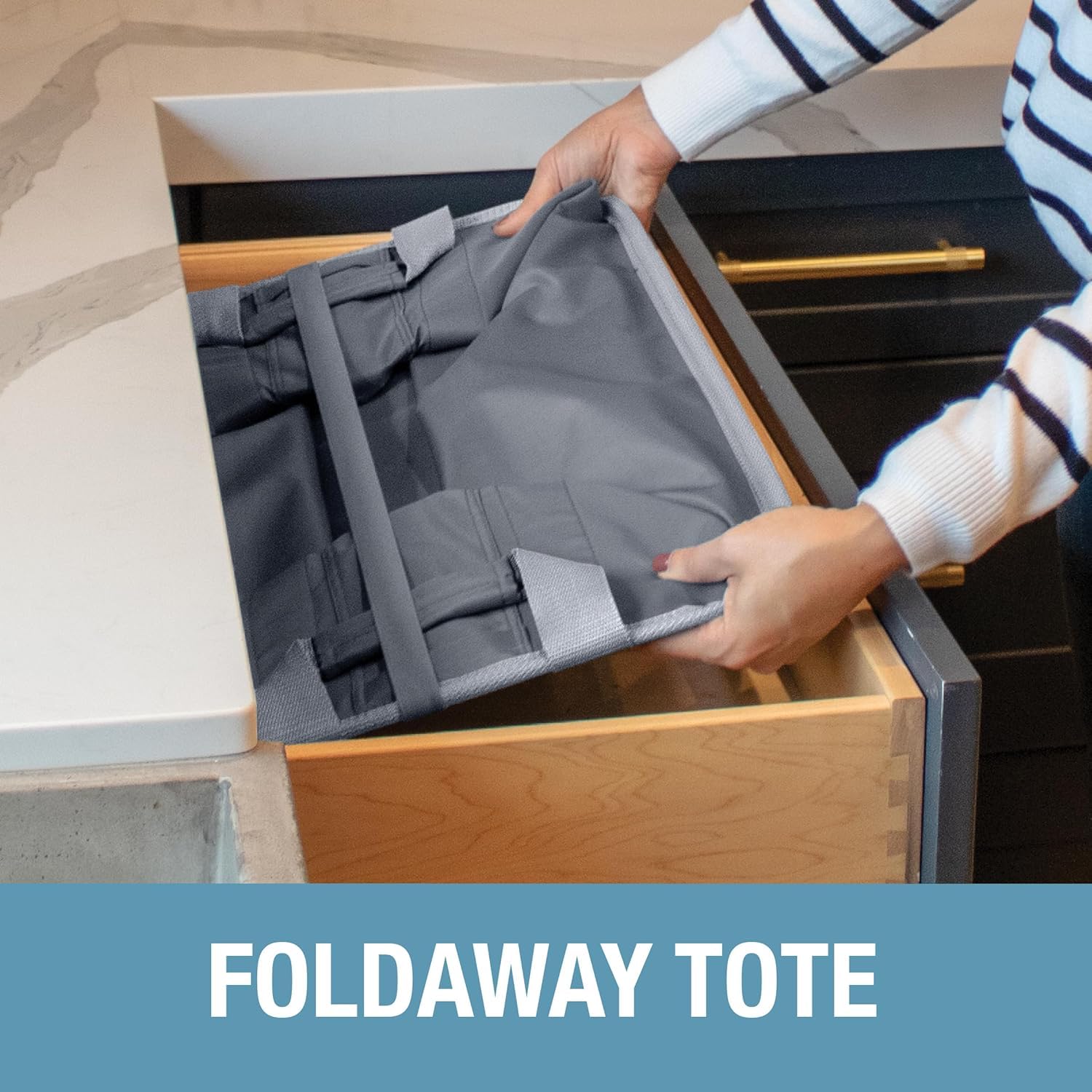 CleverMade Collapsible Laundry Basket Hamper