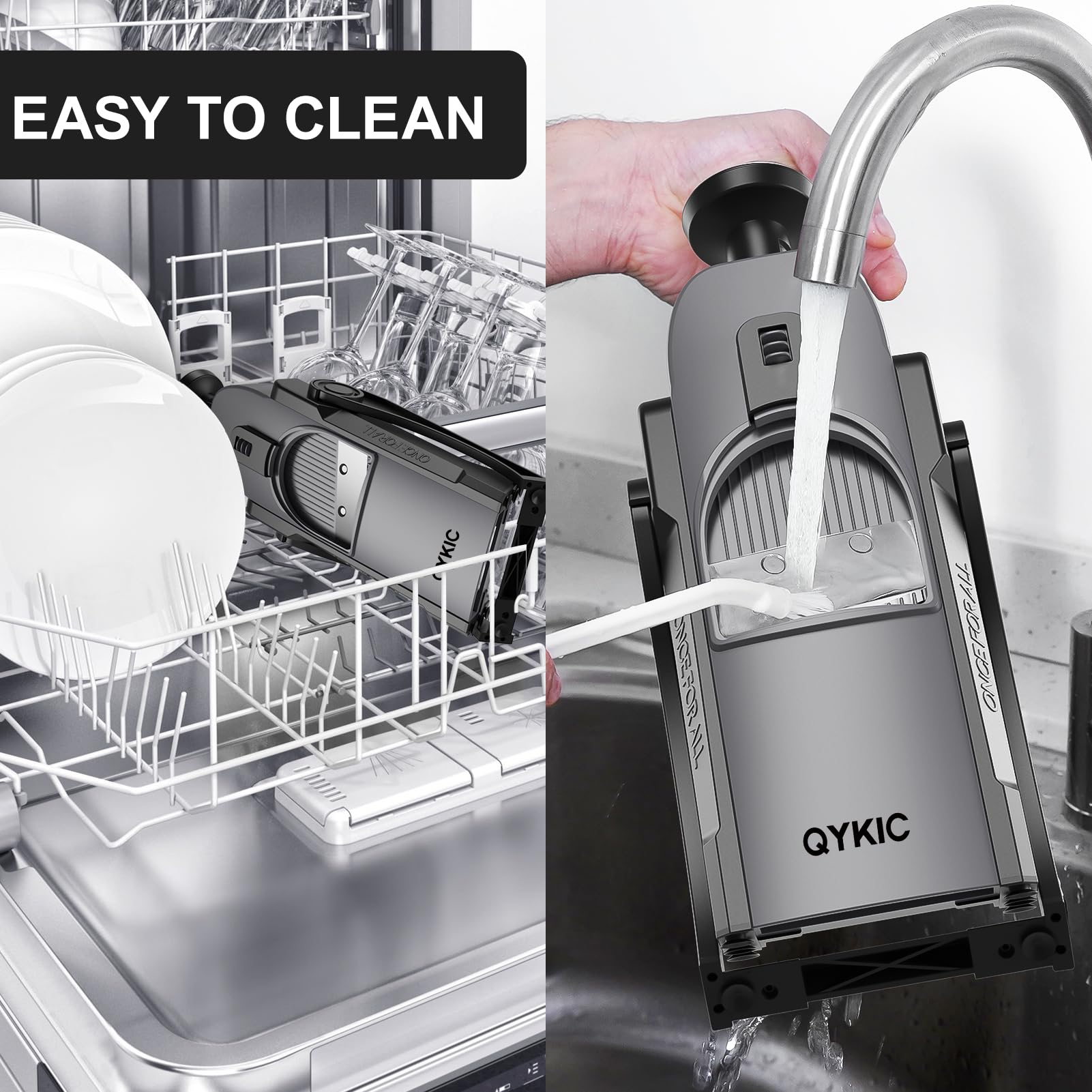 The Safe Mandoline Slicer and Vegetable Food Cutter