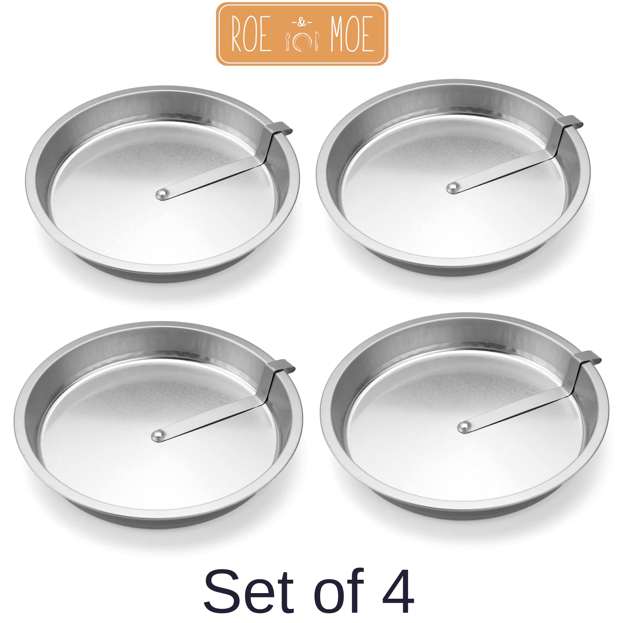 9" Easy Out Quick Release Cake Pan - Set of 4