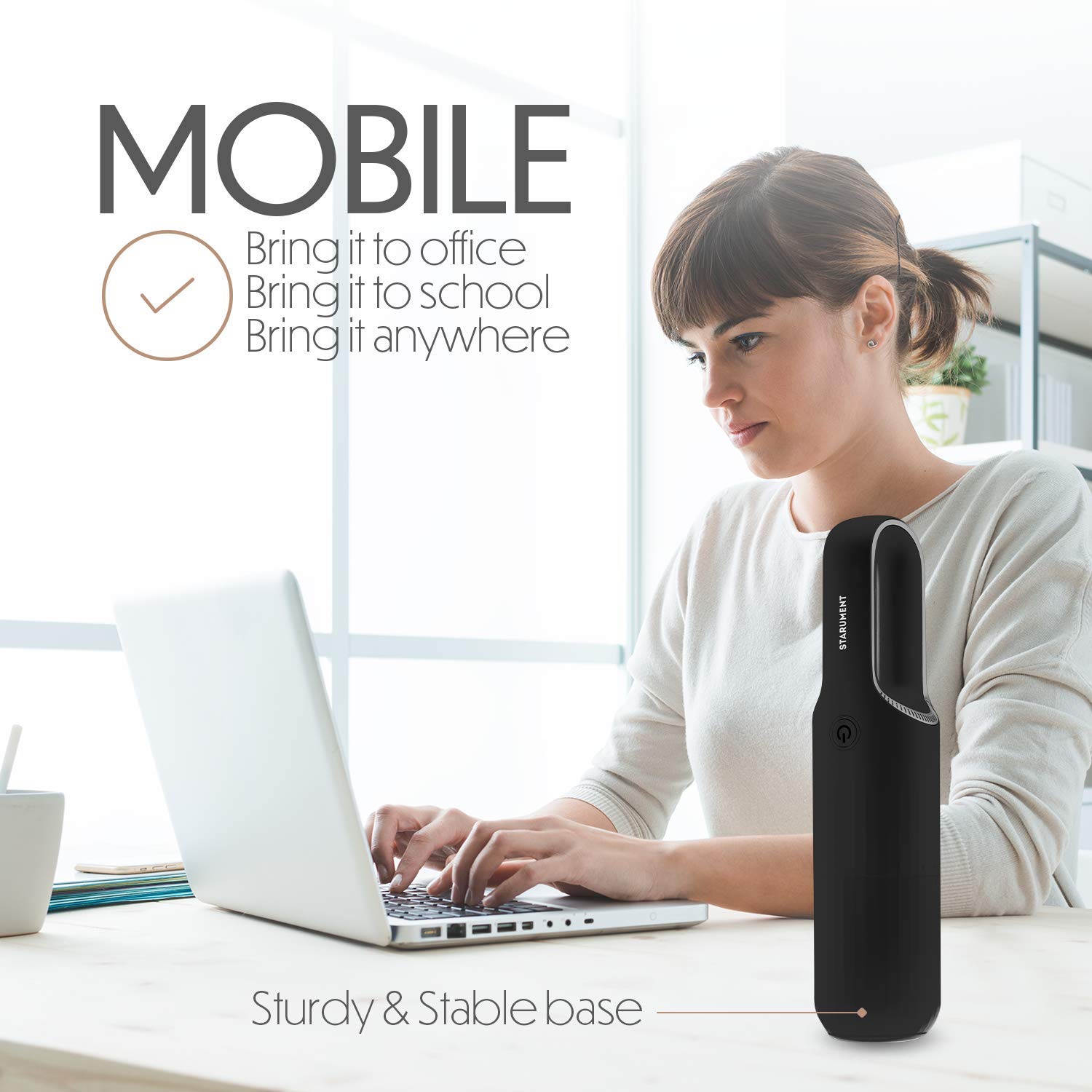 STARUMENT Portable Cordless Hand Vacuum Cleaner