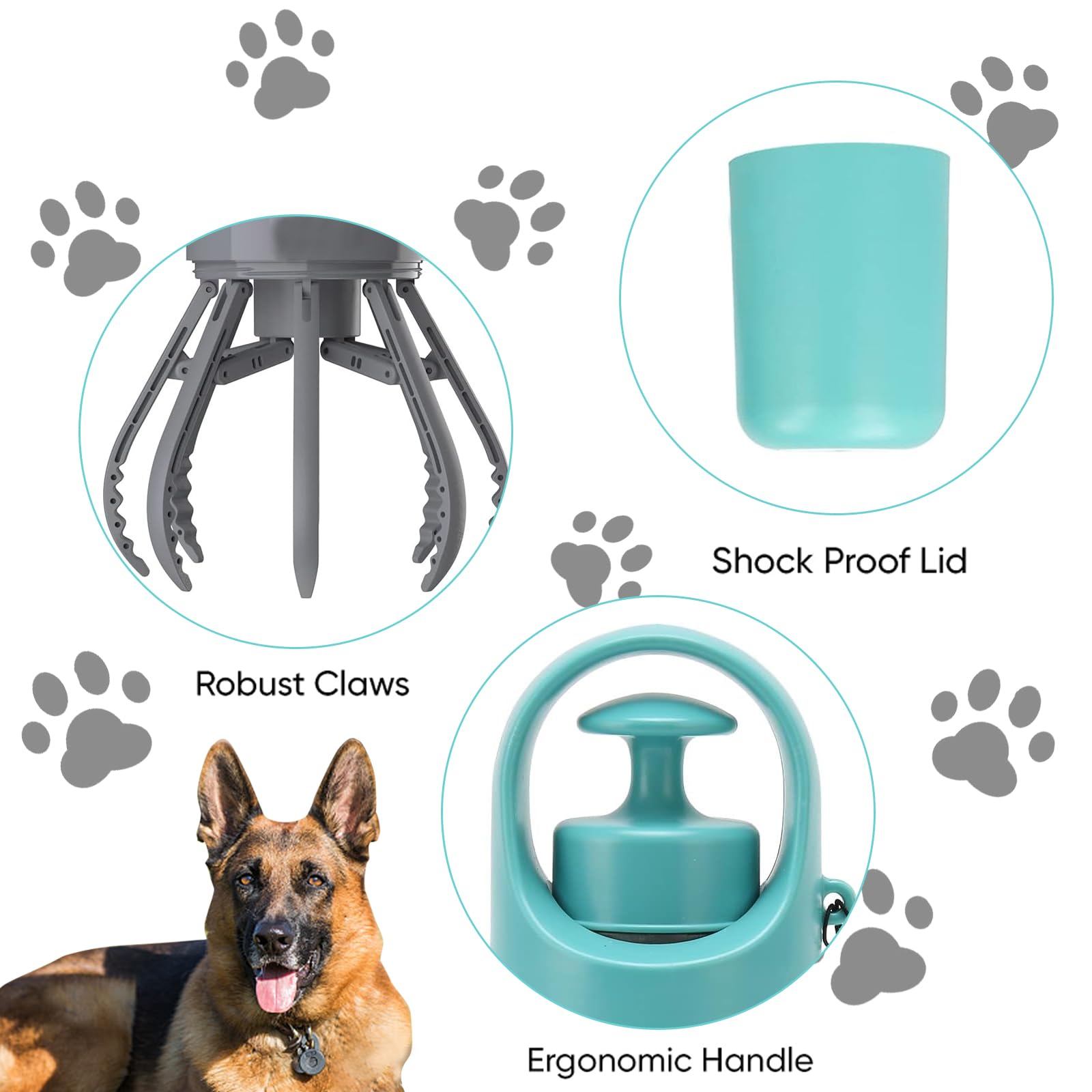 No Touch Dog Pooper Grappler Scooper