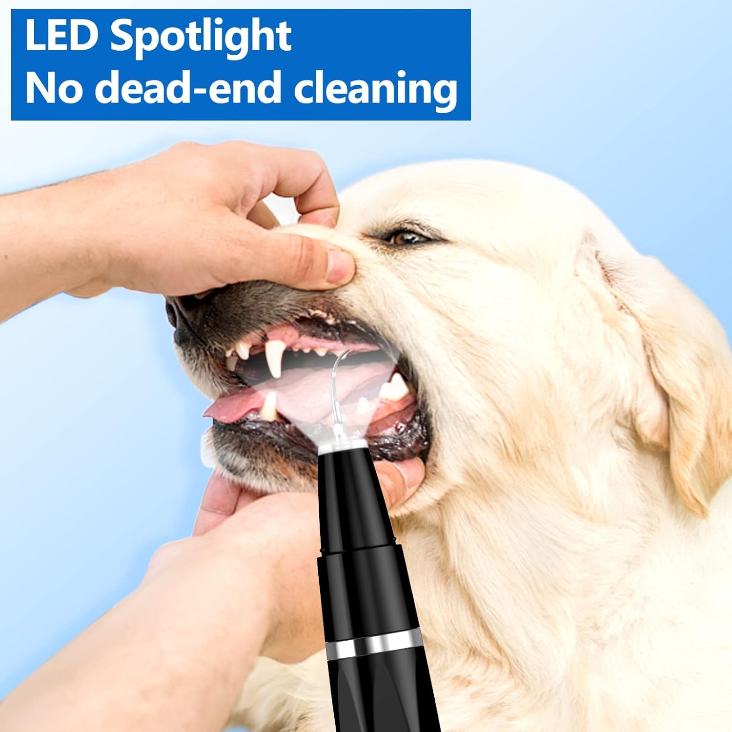 Pet Ultrasonic Cleaner - Teeth Cleaning Kit