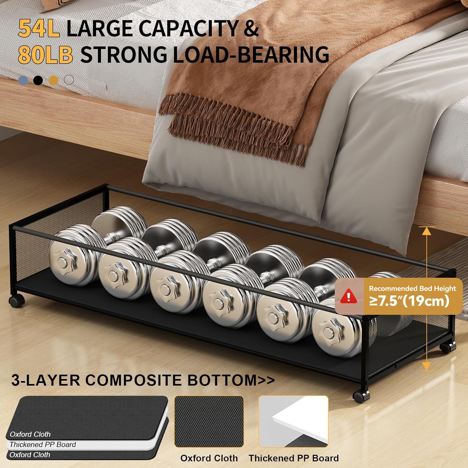 Under Bed Storage Containers With Wheels