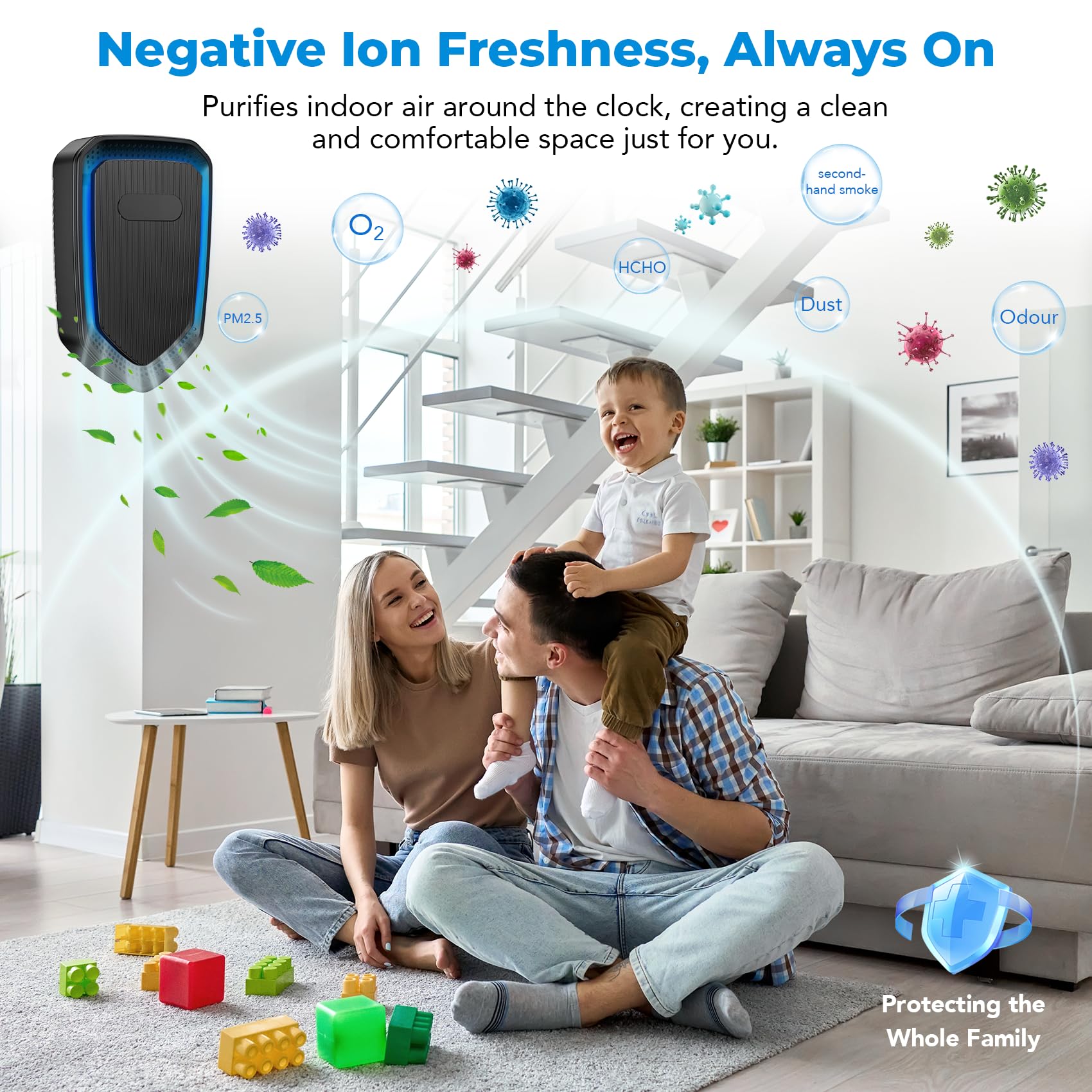 4-Pack Plug in Air Ionizers / Purifiers