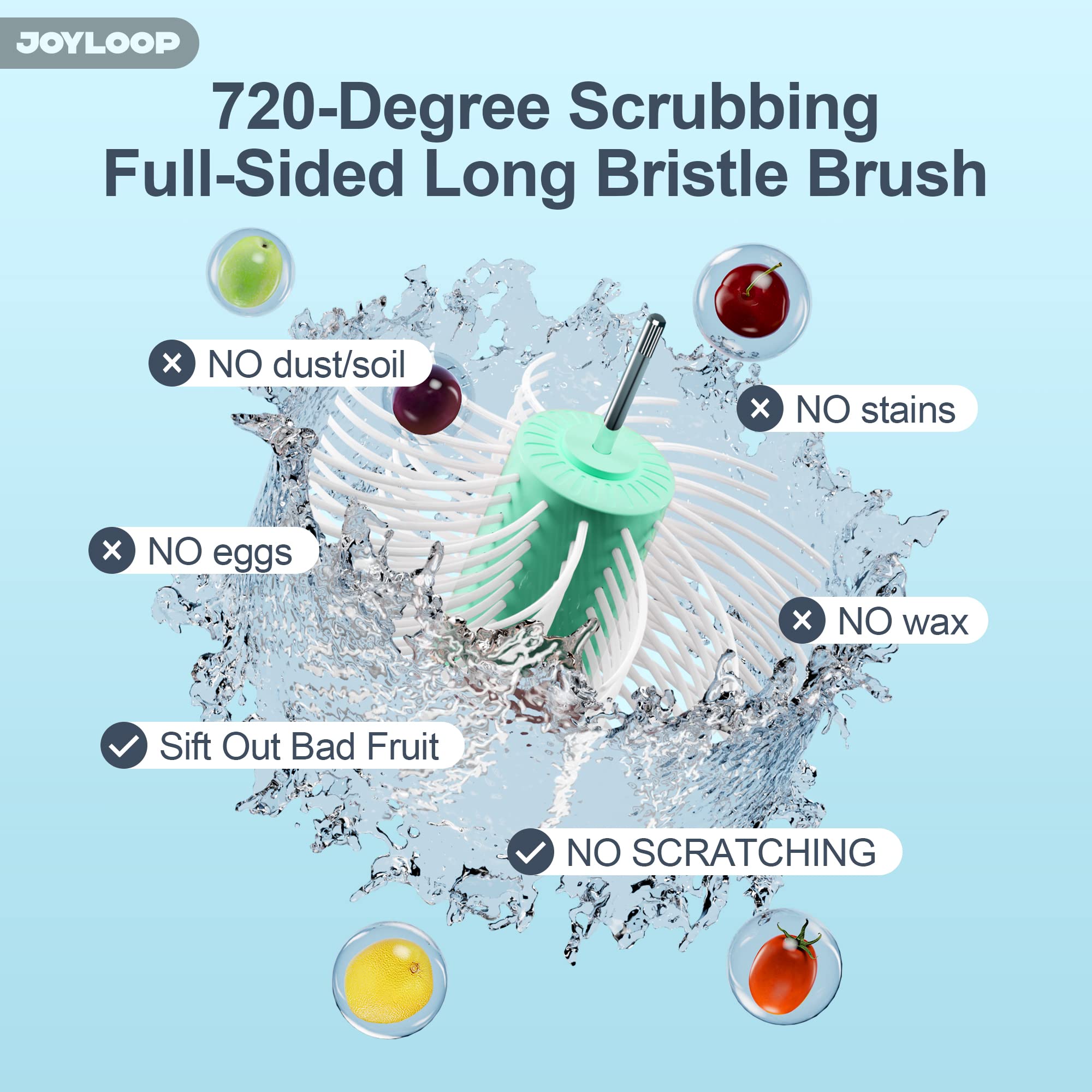 Hand Crank Spinning Fruit Washer