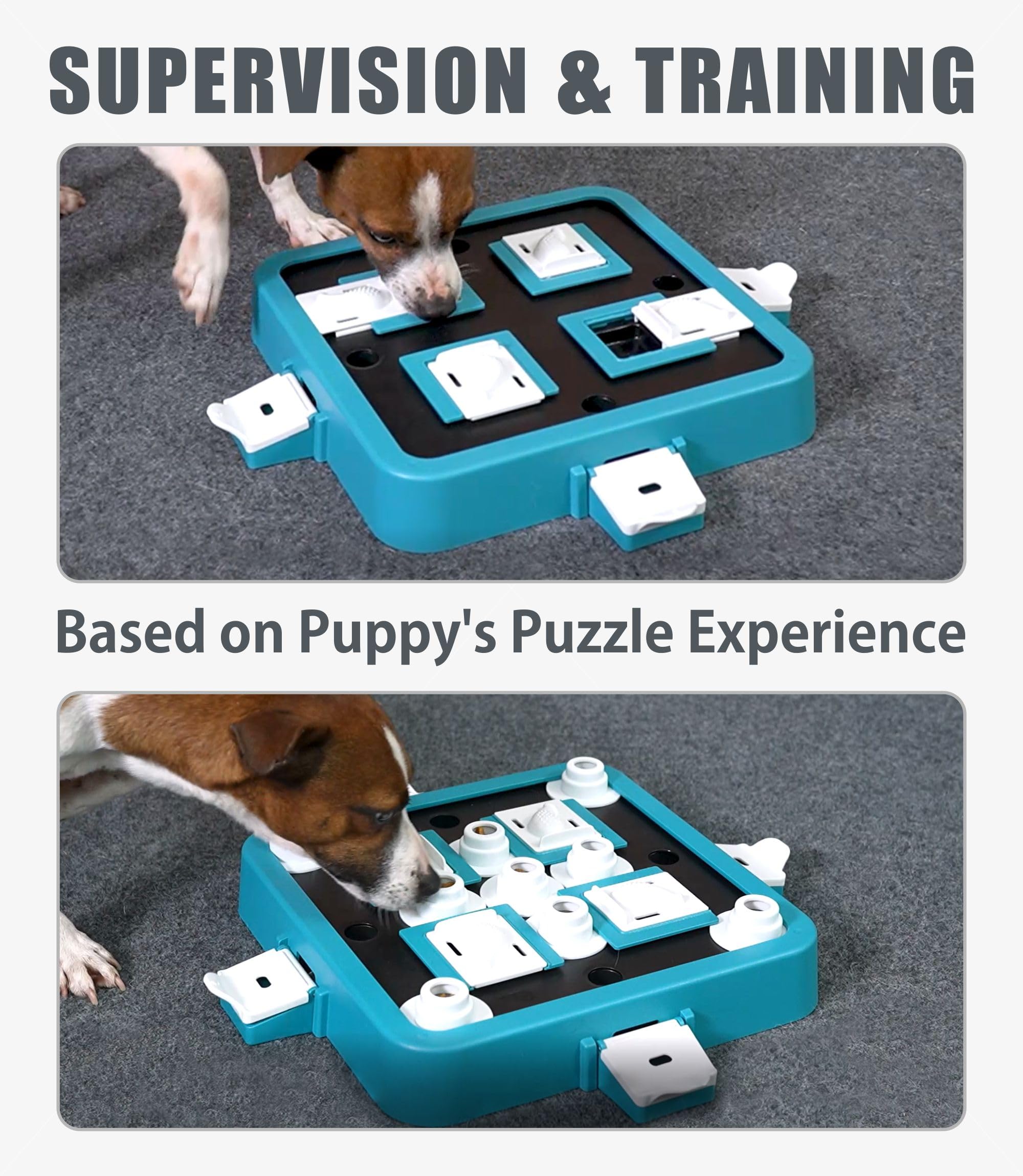 Dog Puzzle Toy, Food Treat Feeder, and Mental Stimulator