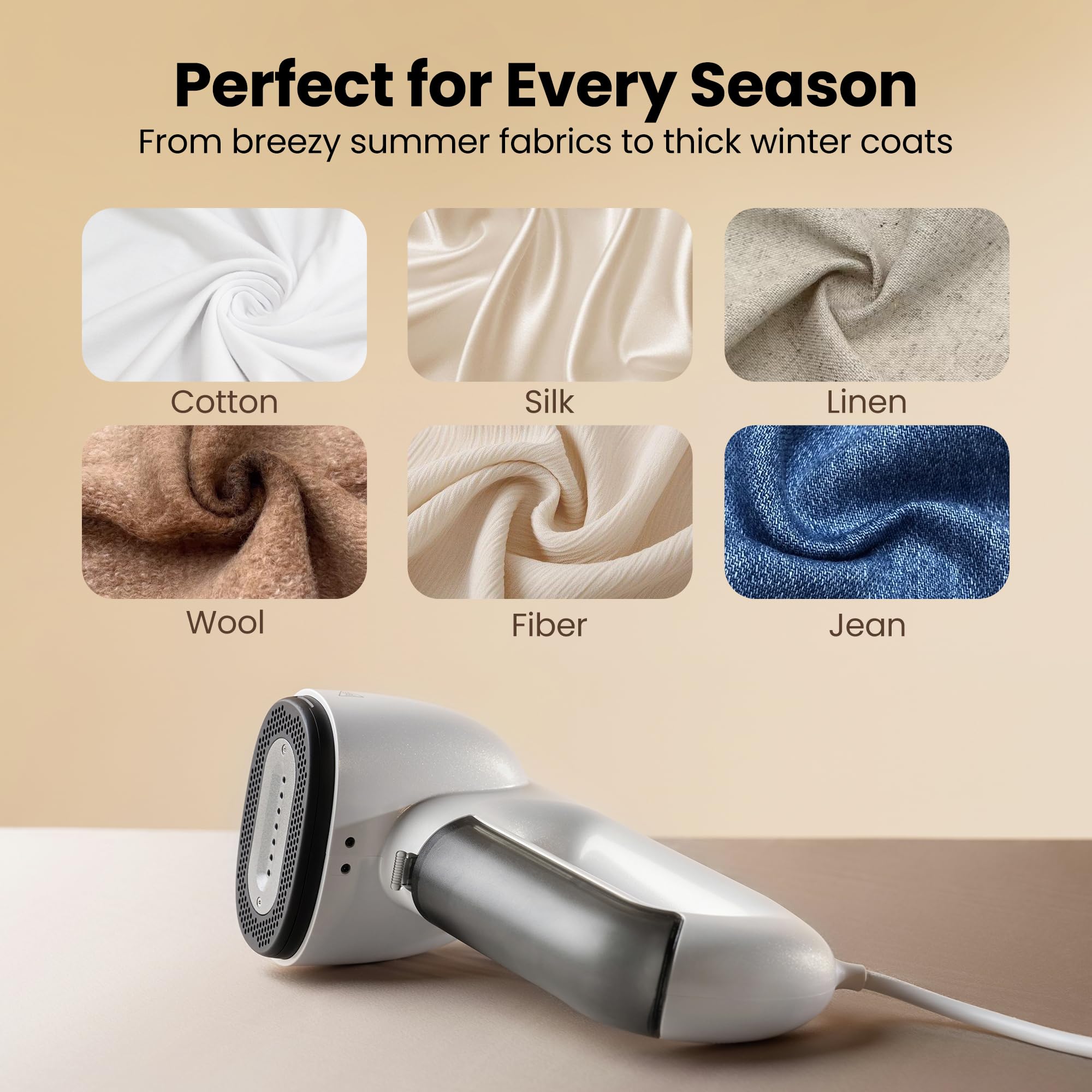 Handheld Vacuum Garment Clothes Steamer