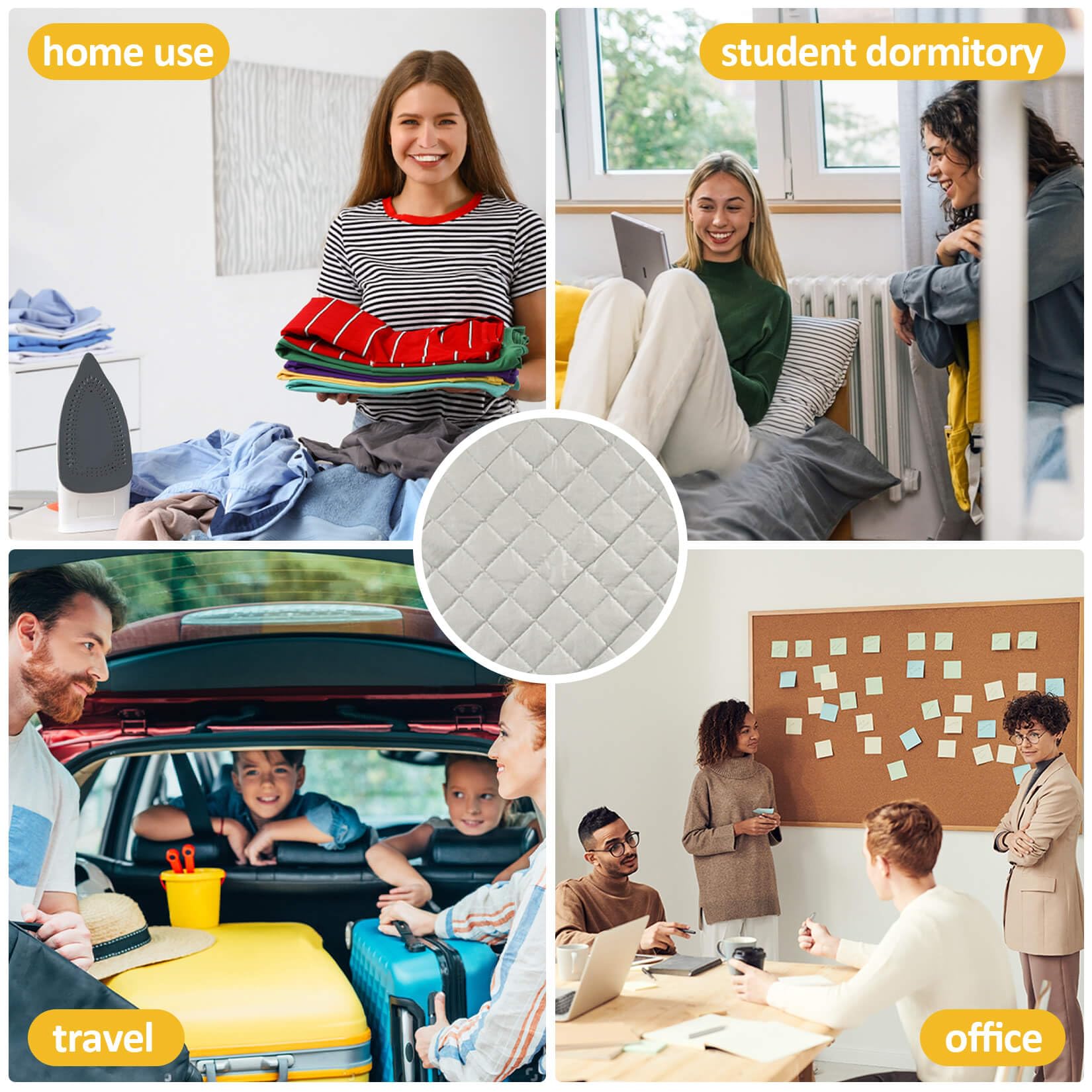 1Pcs Magnetic Foldable Ironing Mat Blanket