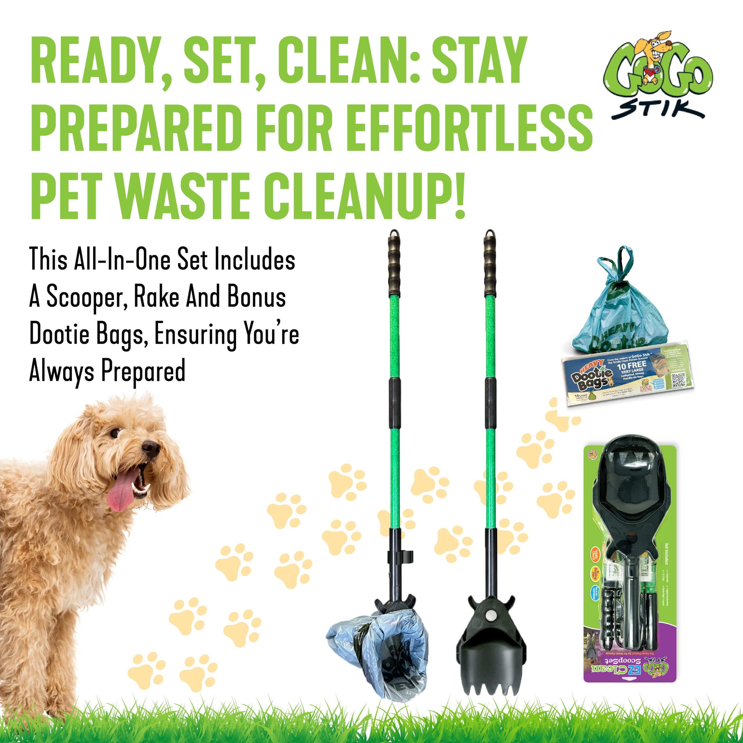XP Pooper Scooper & Rake Set