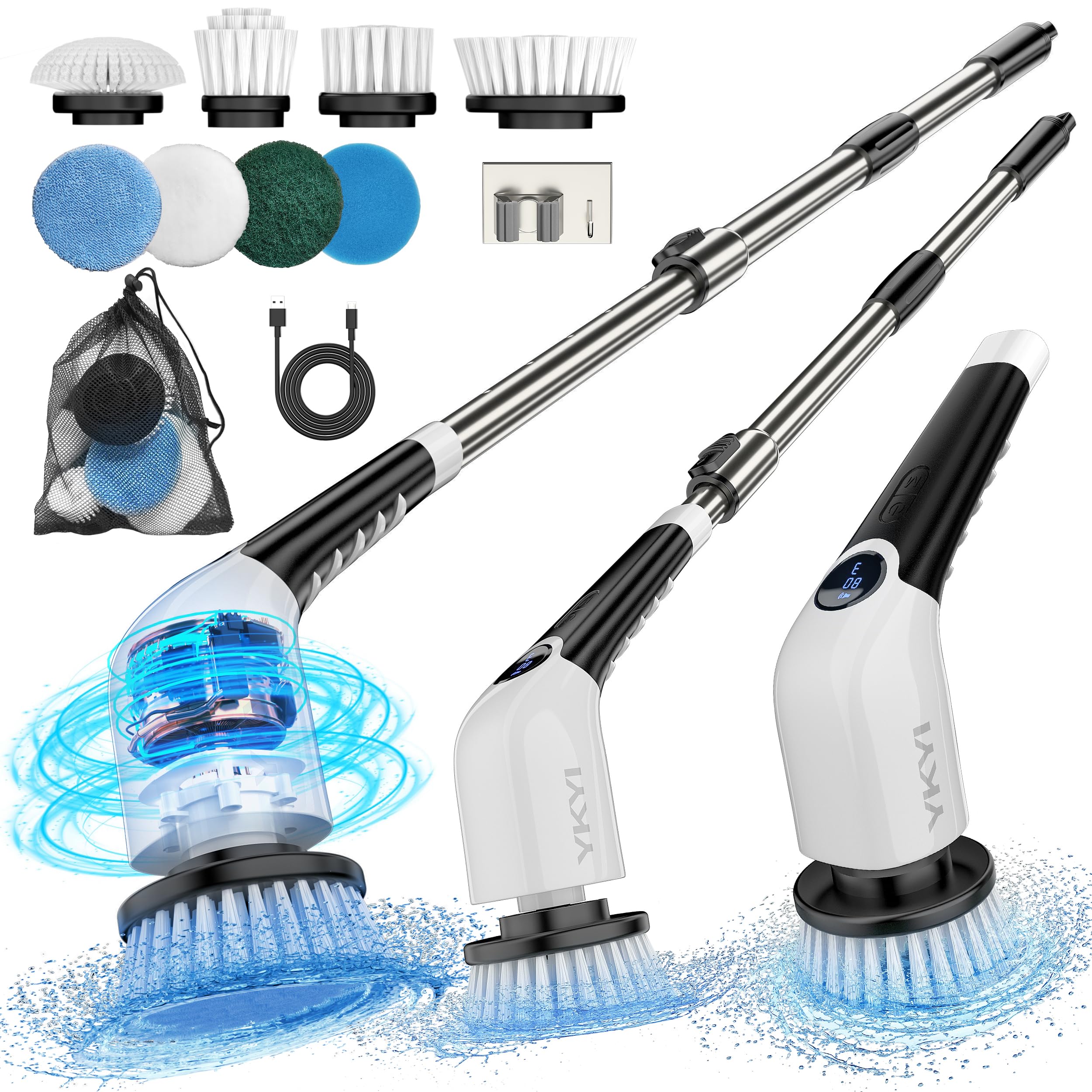 Cordless Electric Spin Brush Scrubber